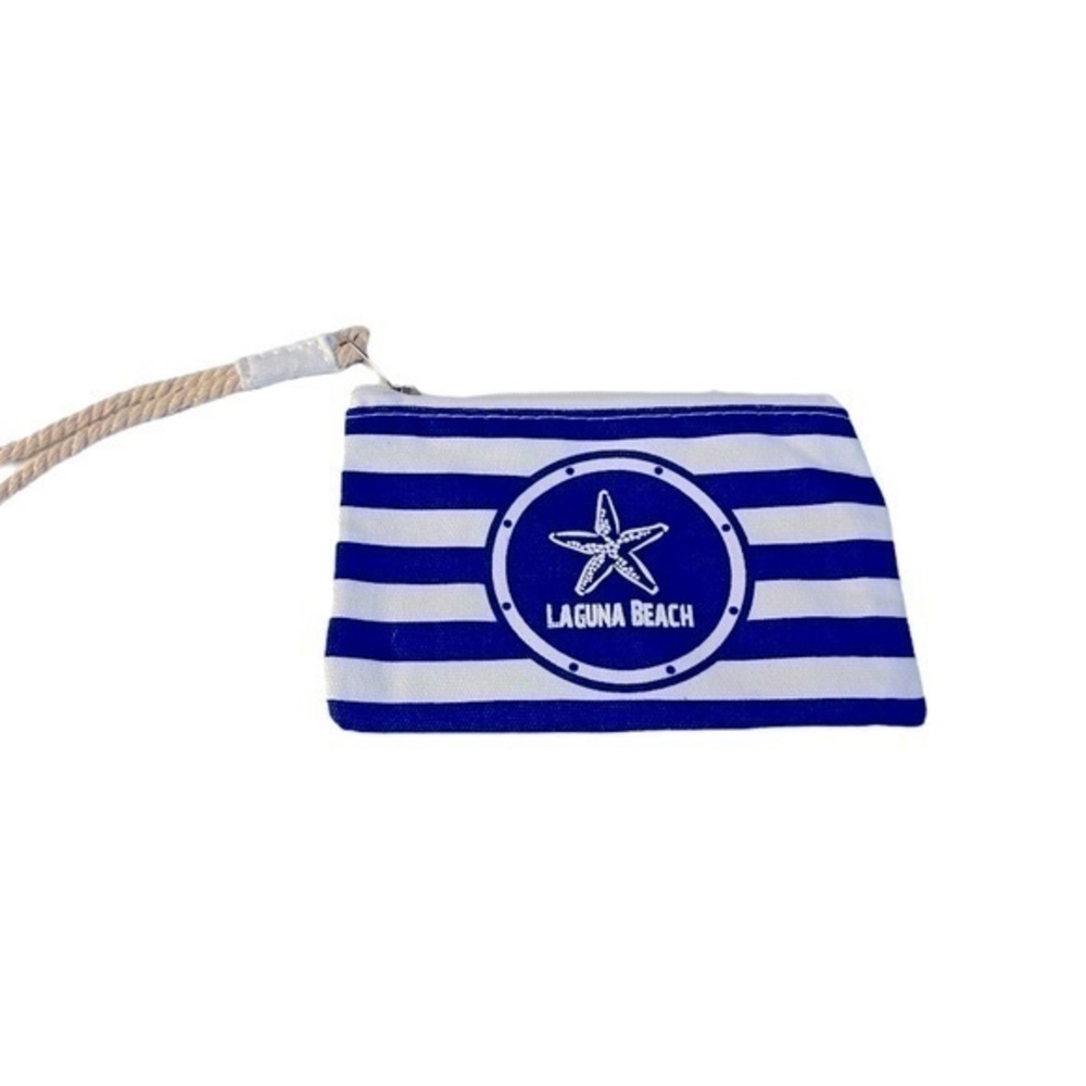 Laguna Beach Nautical Wristlet